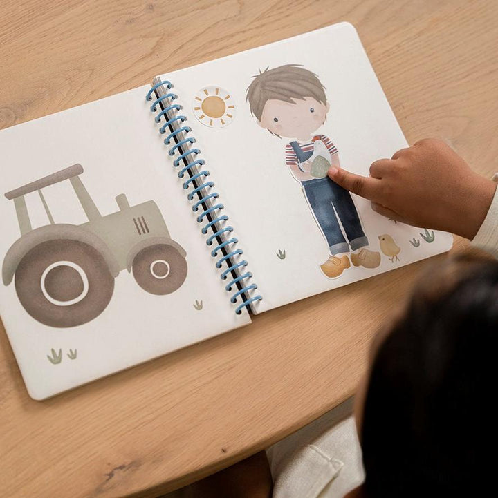 Little Dutch - Dress Me Up Book - Jim & Friends - Mabel & Fox