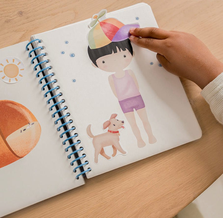 Little Dutch - Dress Me Up Book - Jim & Friends - Mabel & Fox