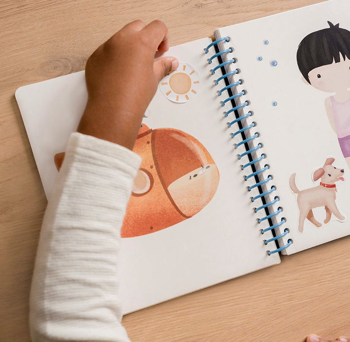 Little Dutch - Dress Me Up Book - Jim & Friends - Mabel & Fox