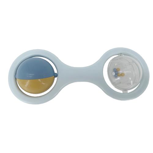 Little Dutch - Ball Rattle - Blue - Mabel & Fox