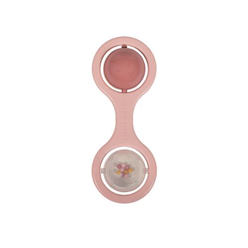 Little Dutch - Ball Rattle - Pink - Mabel & Fox