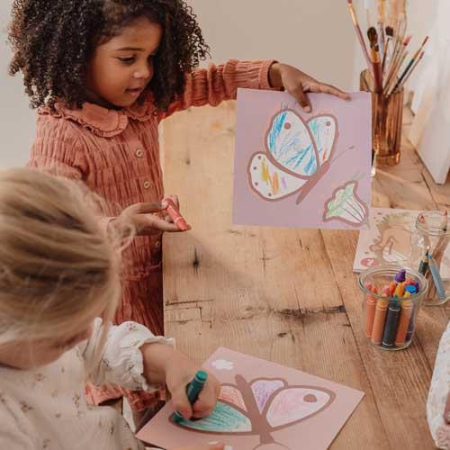 Little Dutch - Colouring Book - Fairy Garden - Mabel & Fox