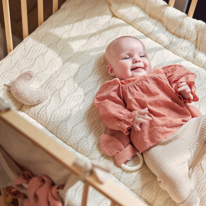 Jollein - Rattle Moon - Nougat - Mabel & Fox