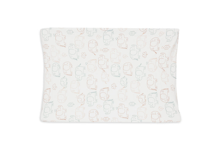 Jollein - Changing Mat Cover Jersey - Elephant Tales