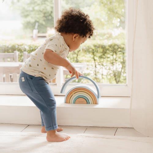 Little Dutch - Rainbow Stacker - Forest Friends - Mabel & Fox