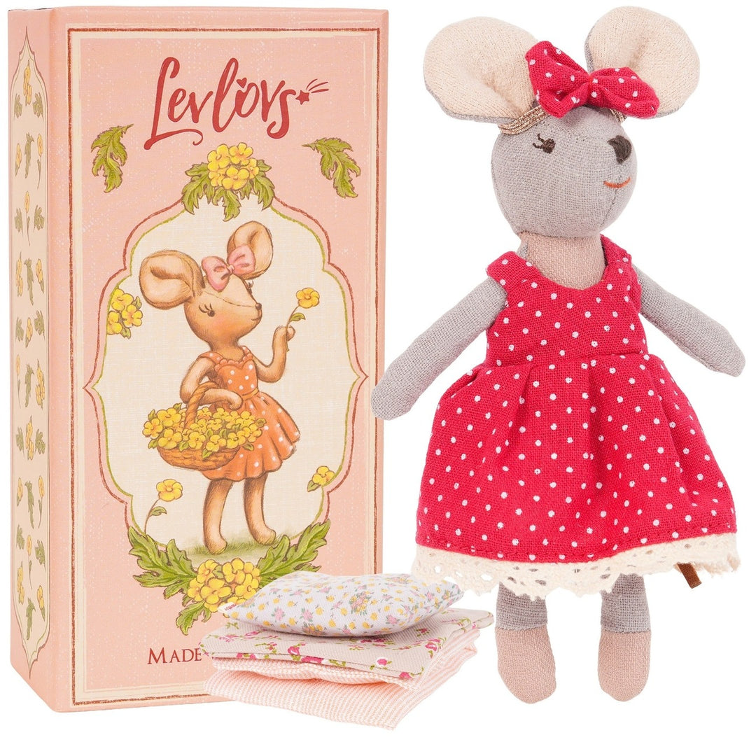 LEVLOVS - Rose Mouse In A Box & Bedding