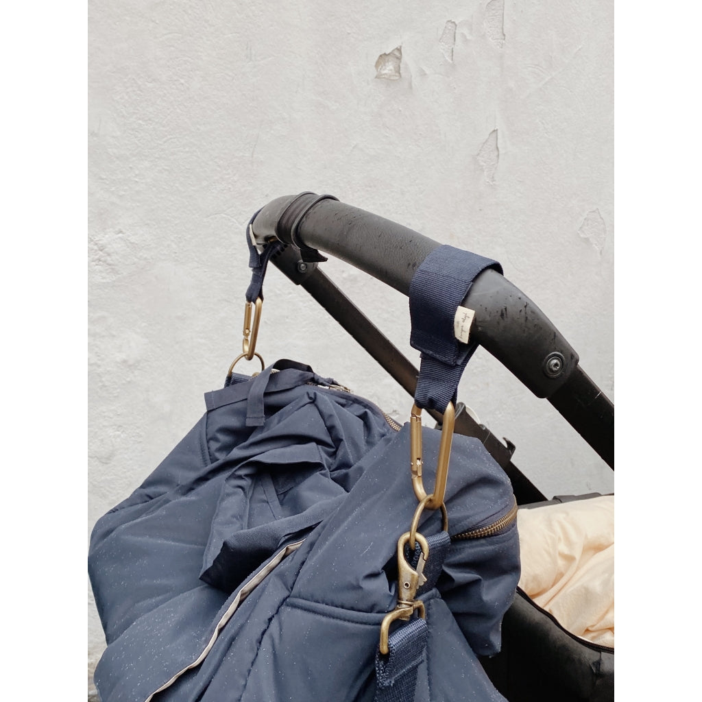 Konges Slojd - Stroller Strap - Navy - Mabel & Fox