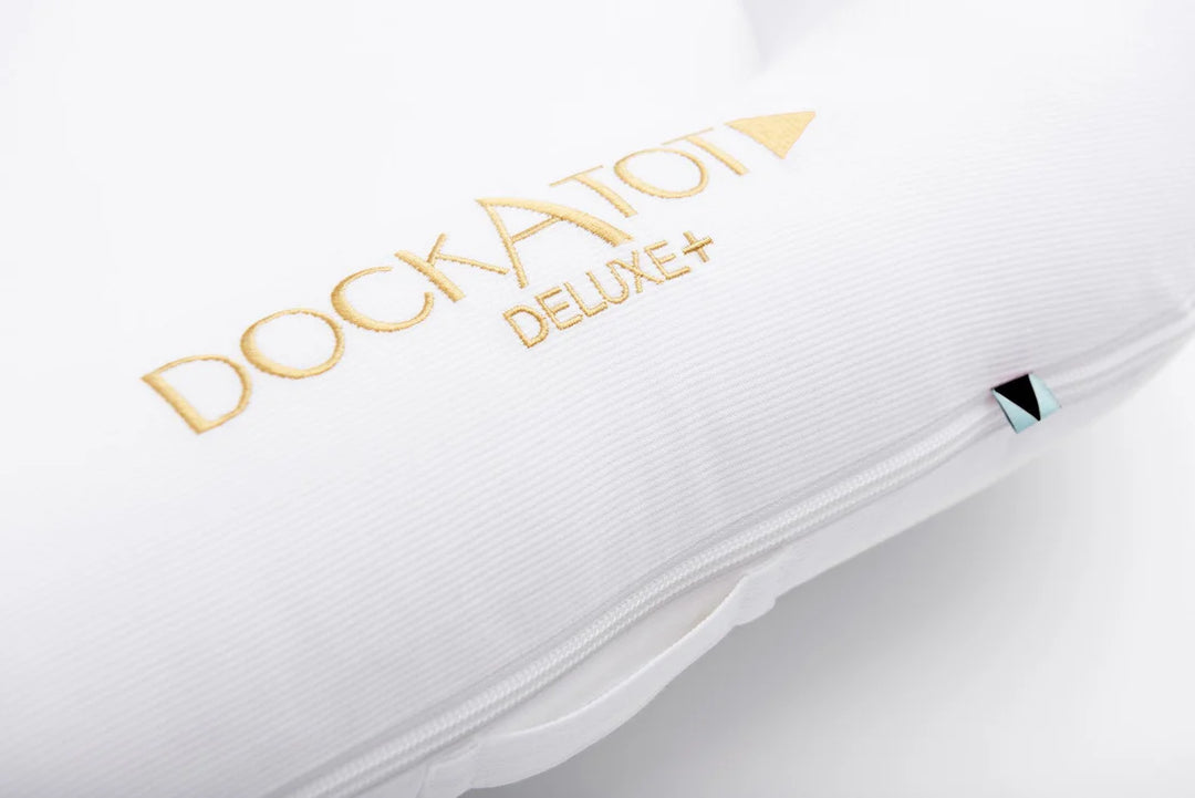 Dockatot - Deluxe+ Dock - Pristine White - Mabel & Fox