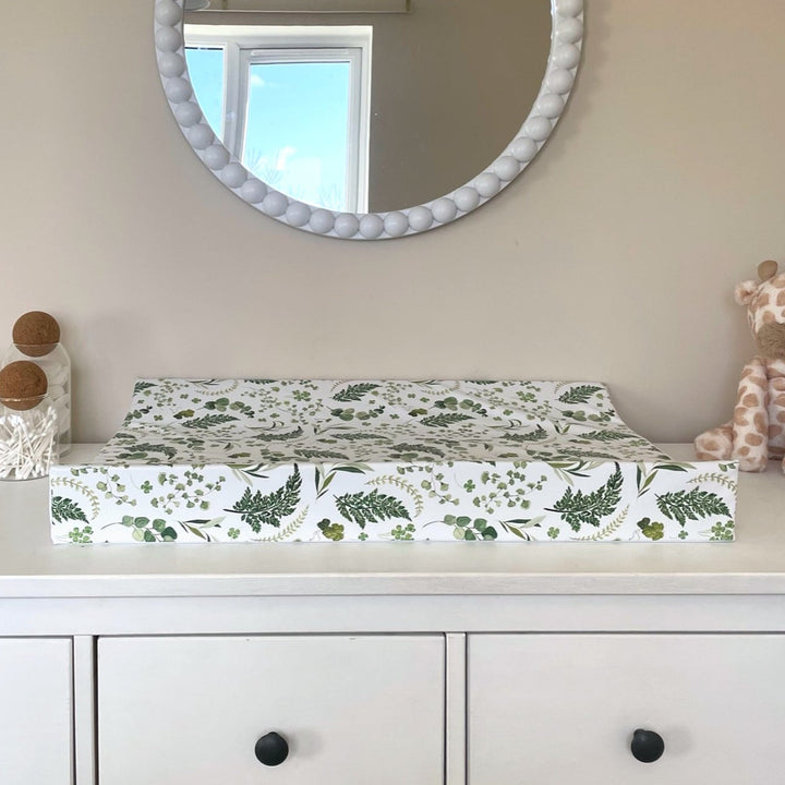 Mabel & Fox - Wedge Baby Changing Mat - Evergreen