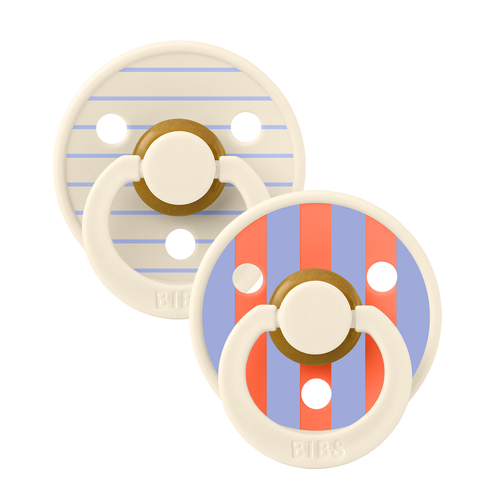 Bibs - Studio Colour Pin Pacifier - Ivory Hush - Mabel & Fox