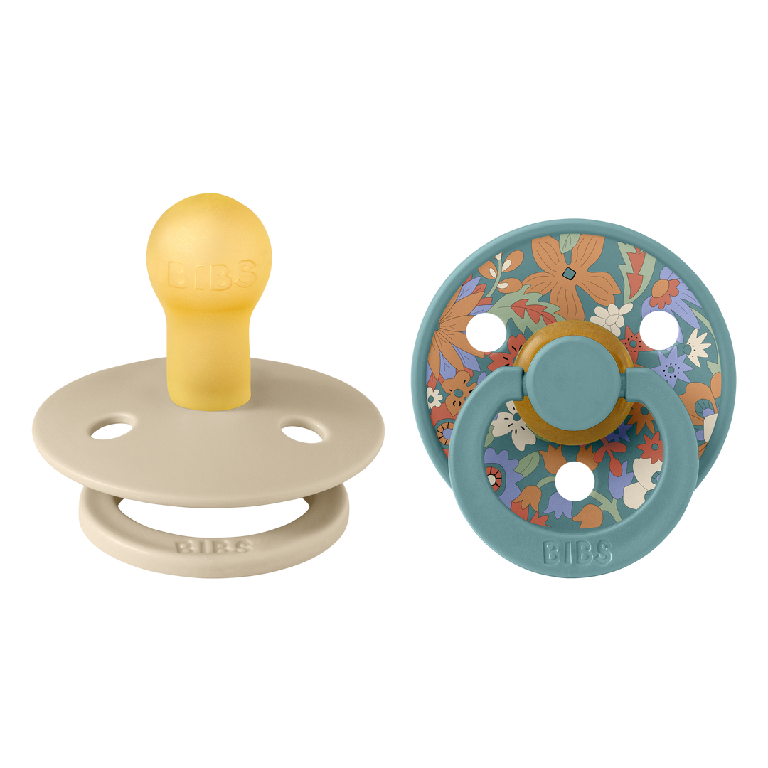 Bibs x Liberty - Colour Pacifier - June Blossom - Vanilla Hush Mix - Mabel & Fox