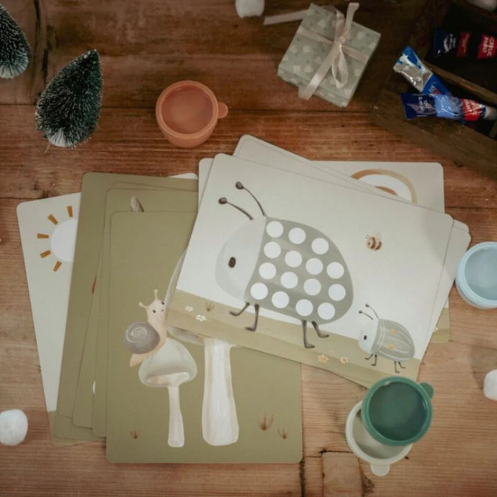 Little Dutch - Fingerpaint Set - Forest Friends - Mabel & Fox