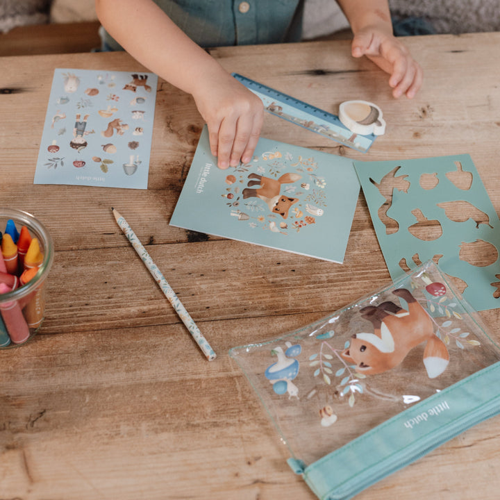 Little Dutch - Stationery Set - Forest Friends - Mabel & Fox