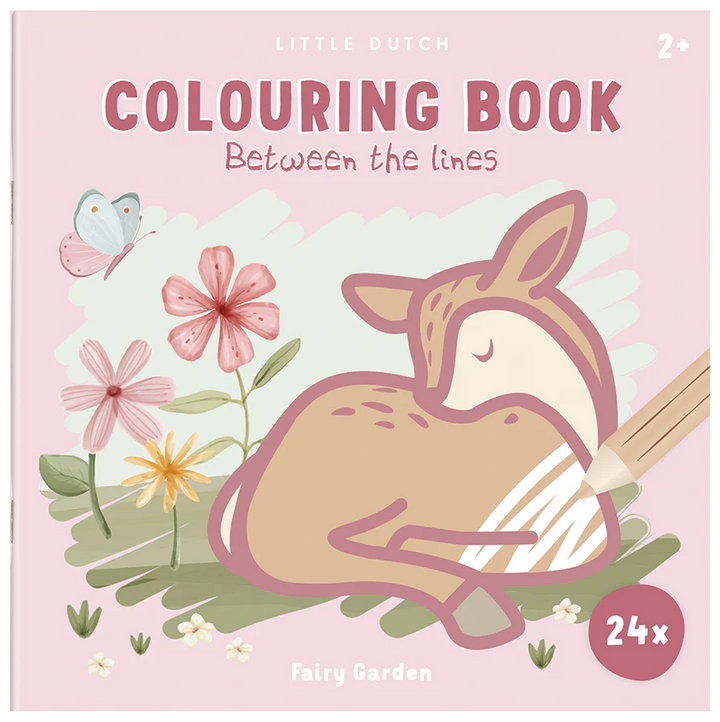 Little Dutch - Colouring Book - Fairy Garden - Mabel & Fox