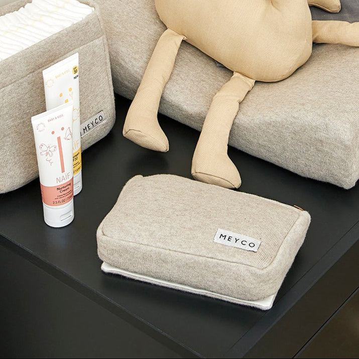 Meyco - Wet Wipes Cover - Sand Melange
