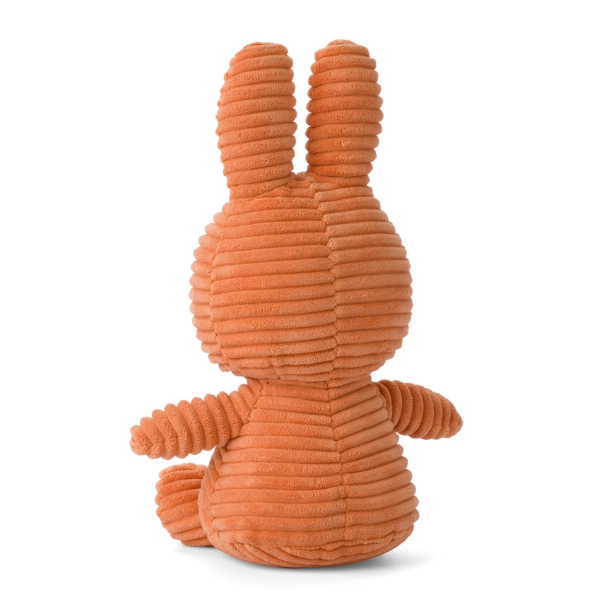 Miffy - Eco Cuddly Toy - Corduroy Pumpkin - 23cm - Mabel & Fox