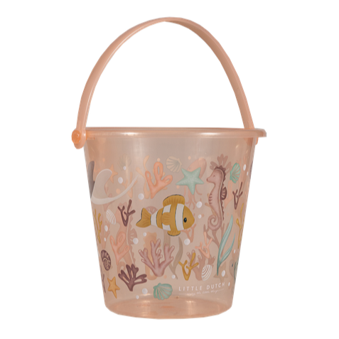 Little Dutch - Seashell Bucket - Ocean Dreams Pink - Mabel & Fox