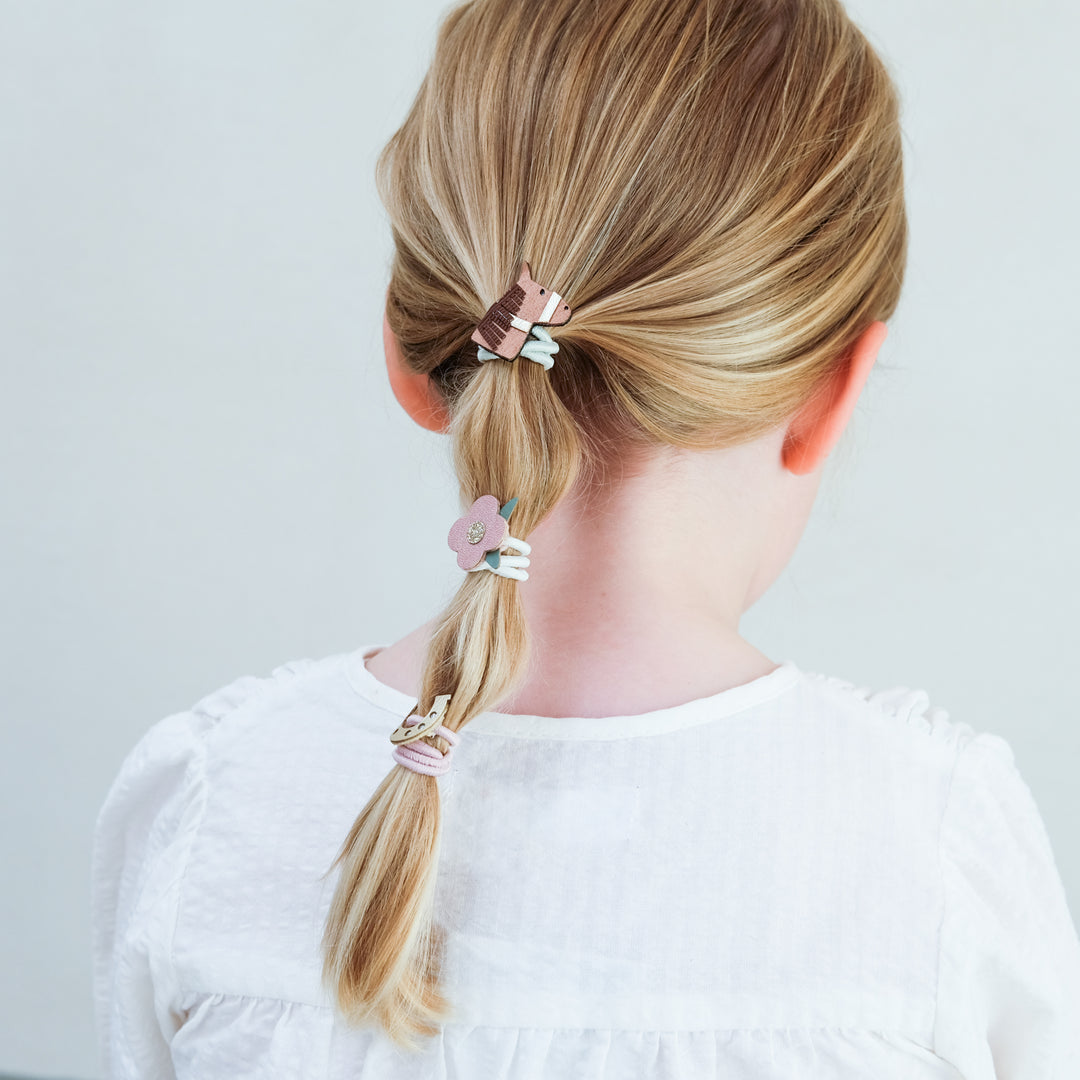 Mimi & Lula - Mini Ponies Hair Ties - Horse (6 Pack) - Mabel & Fox