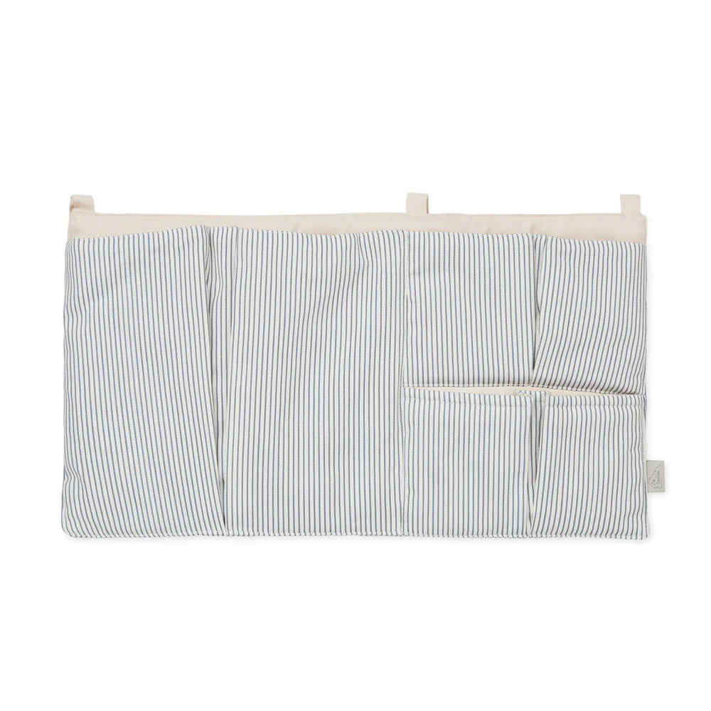Cam Cam Copenhagen -Bed Pocket - Classic Stripes Blue - Mabel & Fox