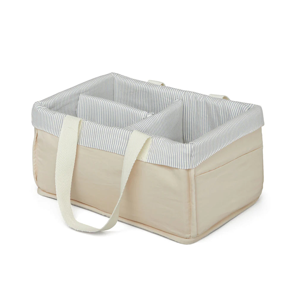 Cam Cam Copenhagen - Nappy Caddy - Classic Stripes Blue - Mabel & Fox