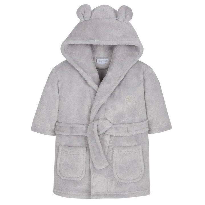 Mabel & Fox - Baby Hooded Dressing Gown - Grey - Mabel & Fox
