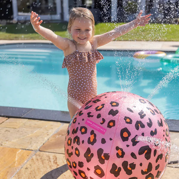 Swim Essentials - Water Jet Ball - Rose Gold Leopard - Mabel & Fox
