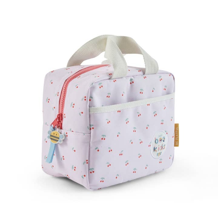 Just Bee Kids - Insulated Lunch Bag - Cherry Print - Mabel & Fox