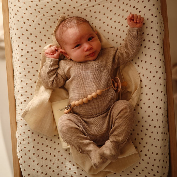Mushie - Changing Pad Cover - Bloom