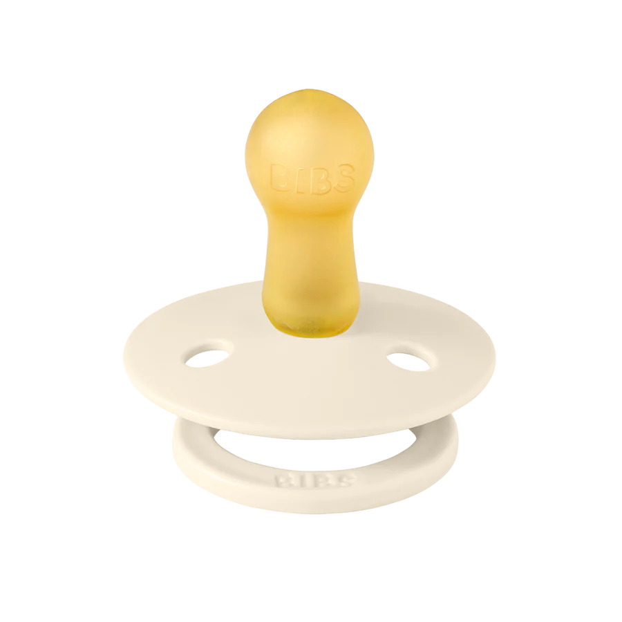 Bibs - Colour Pacifier - Ivory - Mabel & Fox