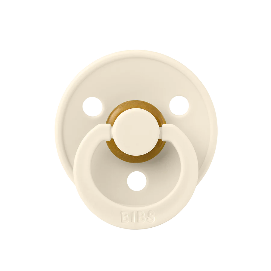 Bibs - Colour Pacifier - Ivory - Mabel & Fox