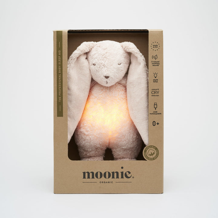 Moonie - The Humming Bunny With Lamp - Rose Nature - Mabel & Fox