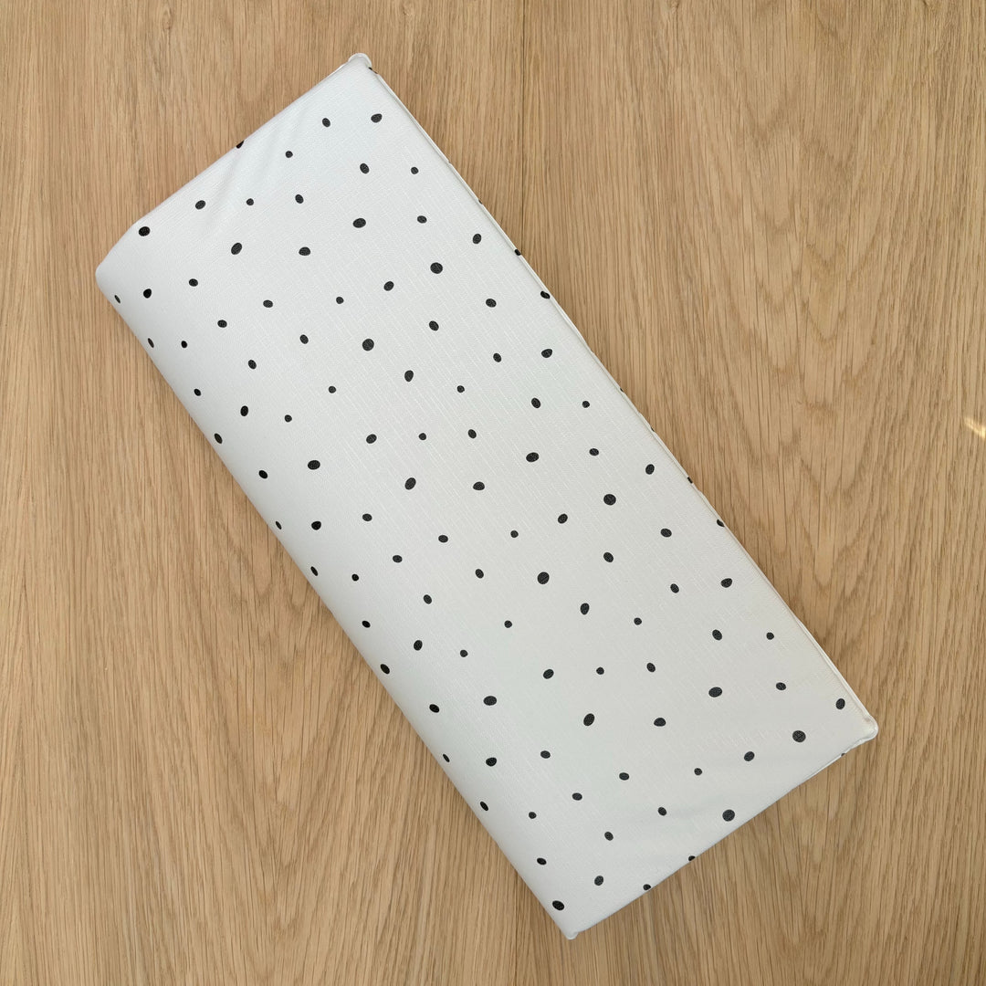 Mabel & Fox - Travel Changing Mat - Monochrome Spotty - Mabel & Fox