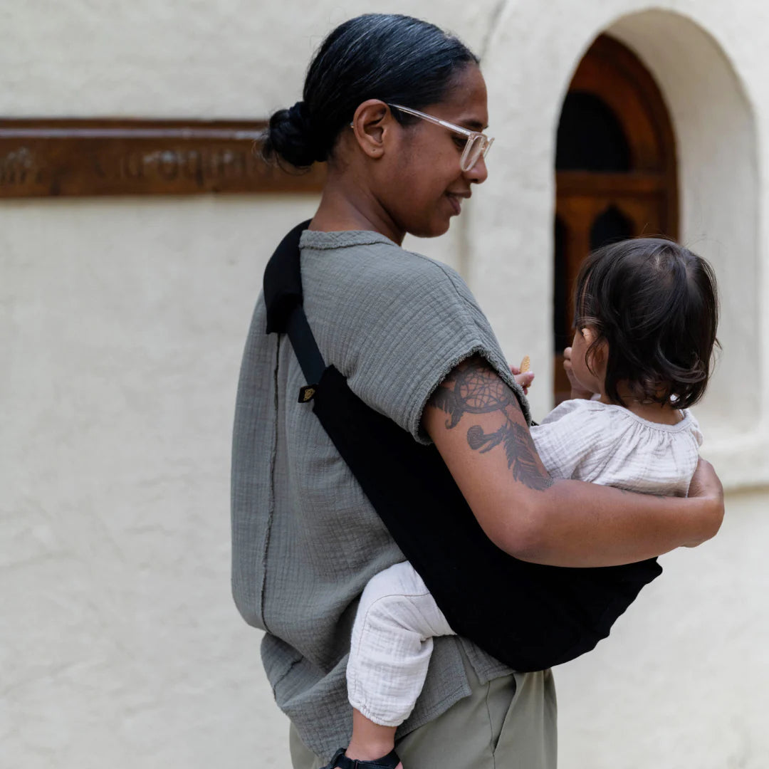 Ergo baby carrier black retro deals