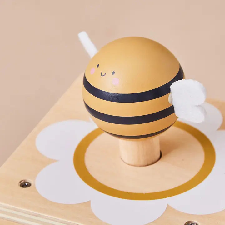 Just Bee Kids - Wooden Mini Activity Cube - Mabel & Fox