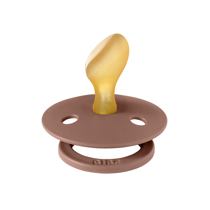 Bibs - Colour Pacifier - Anatomical Nipple - Blush / Woodchuck - Mabel & Fox