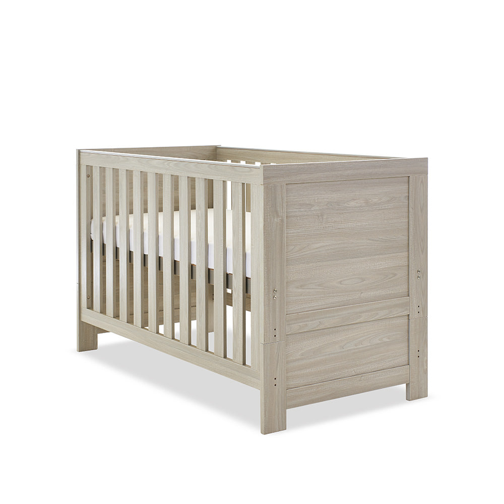OBaby - Nika Cot Bed - Grey Wash - Mabel & Fox