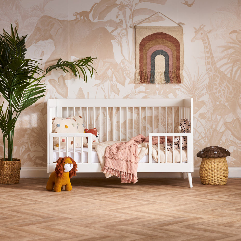 OBaby - Maya 3 Piece Room Set - Nordic White - Mabel & Fox