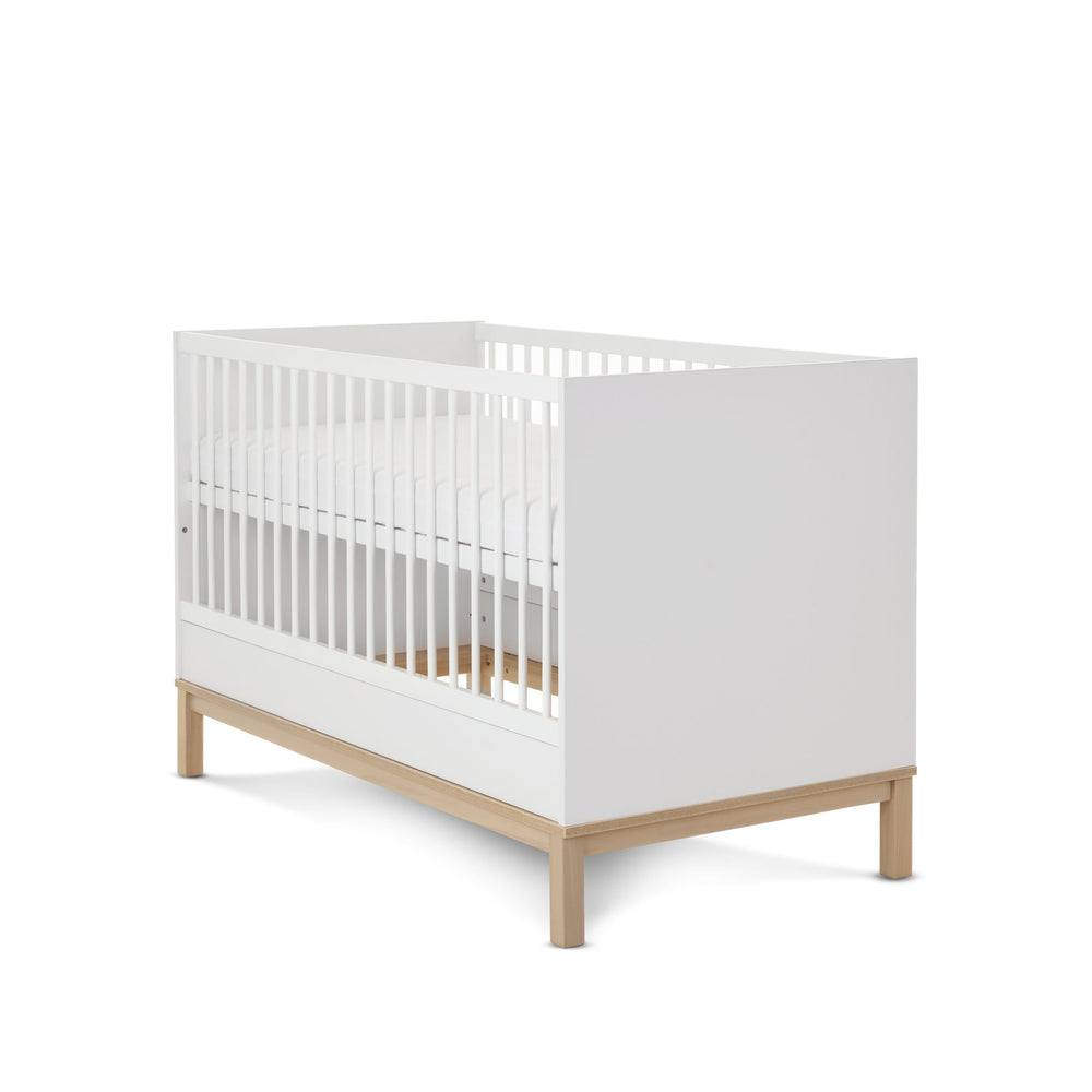OBaby - Astrid Cot Bed - White - Mabel & Fox