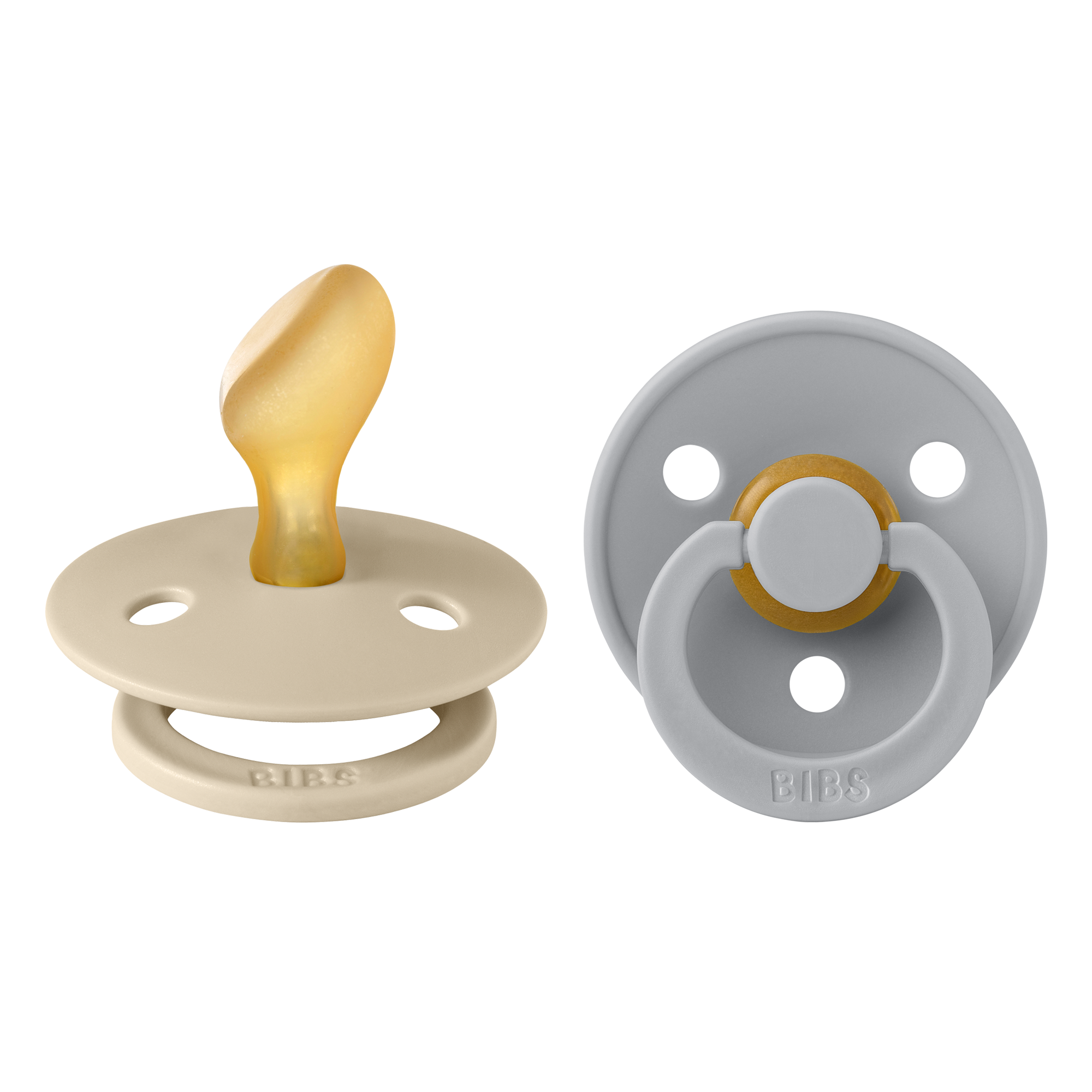 Bibs Colour Pacifier Anatomical Nipple Vanilla Cloud