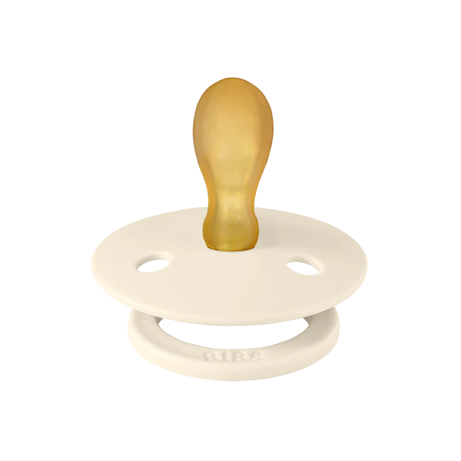 Bibs - Colour Pacifier - Ivory - Mabel & Fox