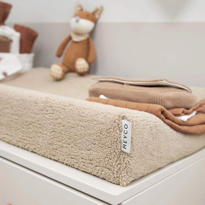 Meyco - Teddy Changing Mat Cover - Sand