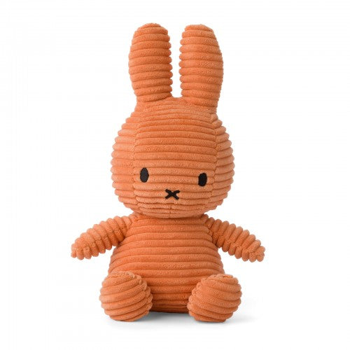Miffy - Eco Cuddly Toy - Corduroy Pumpkin - 23cm - Mabel & Fox