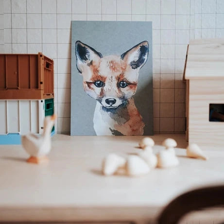 Nuukk - Postcard - Fox - Mabel & Fox