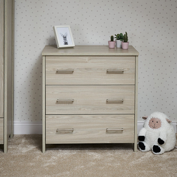 OBaby - Nika Changing Unit - Grey Wash - Mabel & Fox