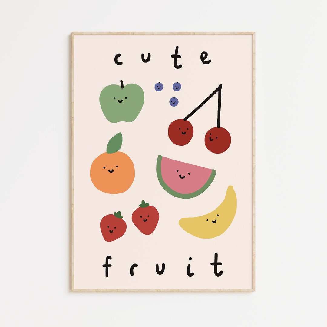 Kitty Makes - Cute Fruit - A4