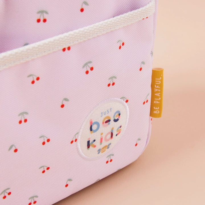 Just Bee Kids - Insulated Lunch Bag - Cherry Print - Mabel & Fox