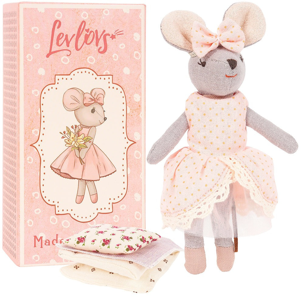 LEVLOVS - Jasmine Mouse In A Box & Bedding