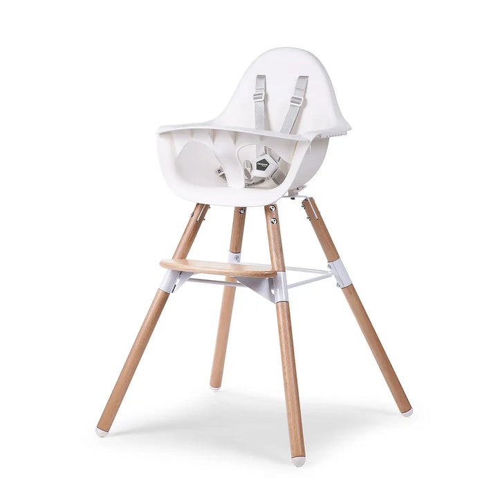 CuddleCo - High Chairs - Evolu 2 Chair - Natural / White