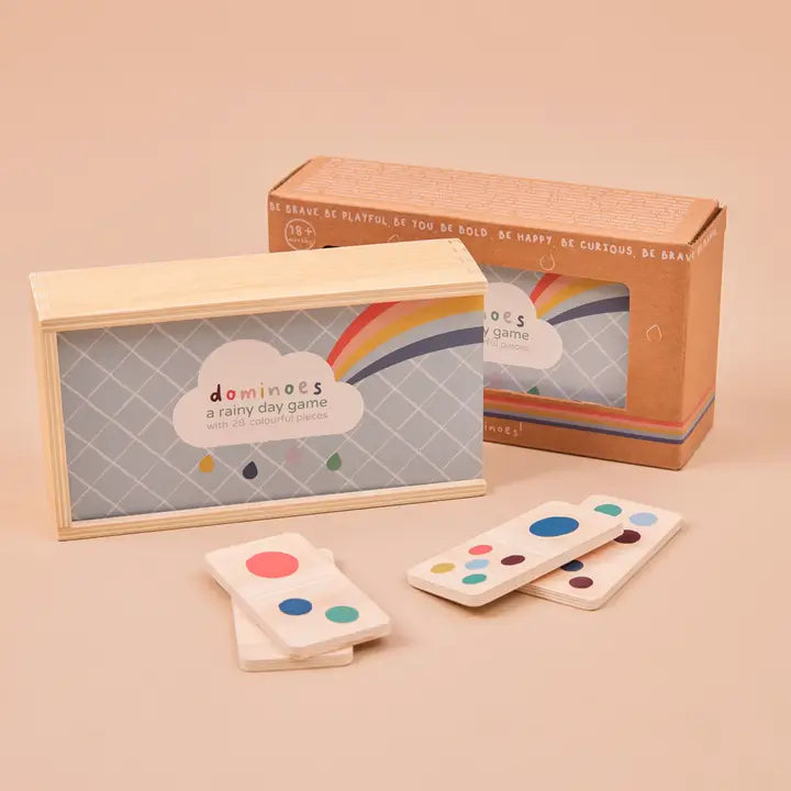Just Bee Kids - Wooden Domino Game - Mabel & Fox