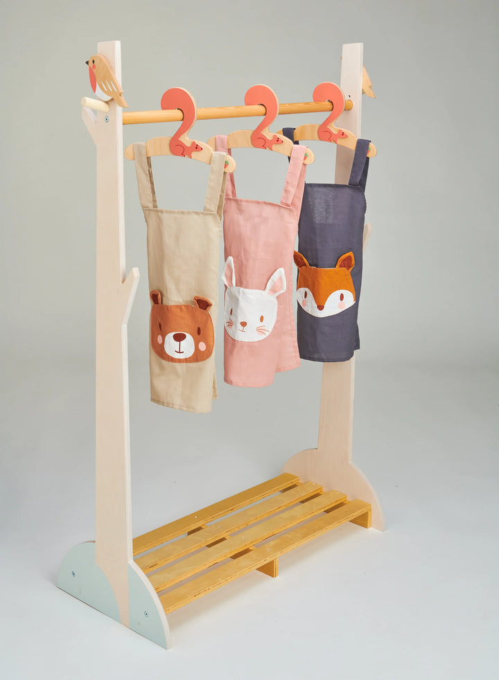 ThreadBear - Personalised Linen Apron - Fox